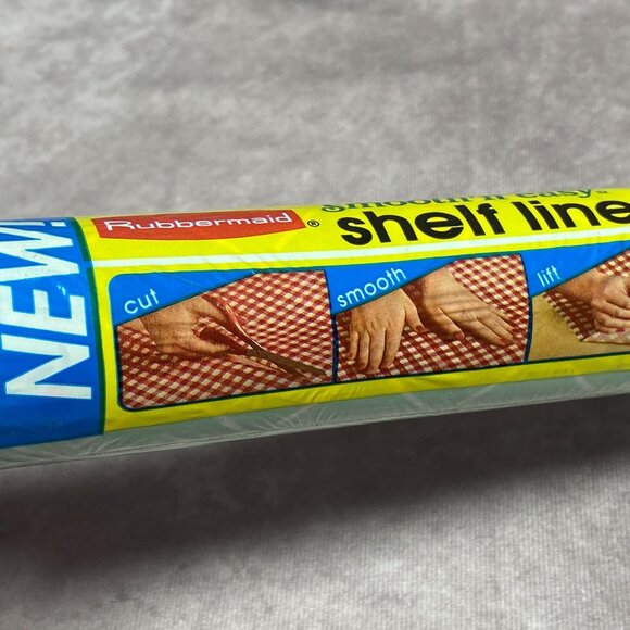 Rubbermaid Shelf Liner Adhesive #5352 Posy-Sea Floral Pattern 1983 NOS - Picture 2 of 9